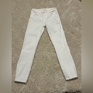 Frame White skinny jeans